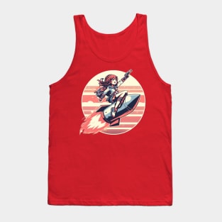 Rocket Pistol Girl Tank Top